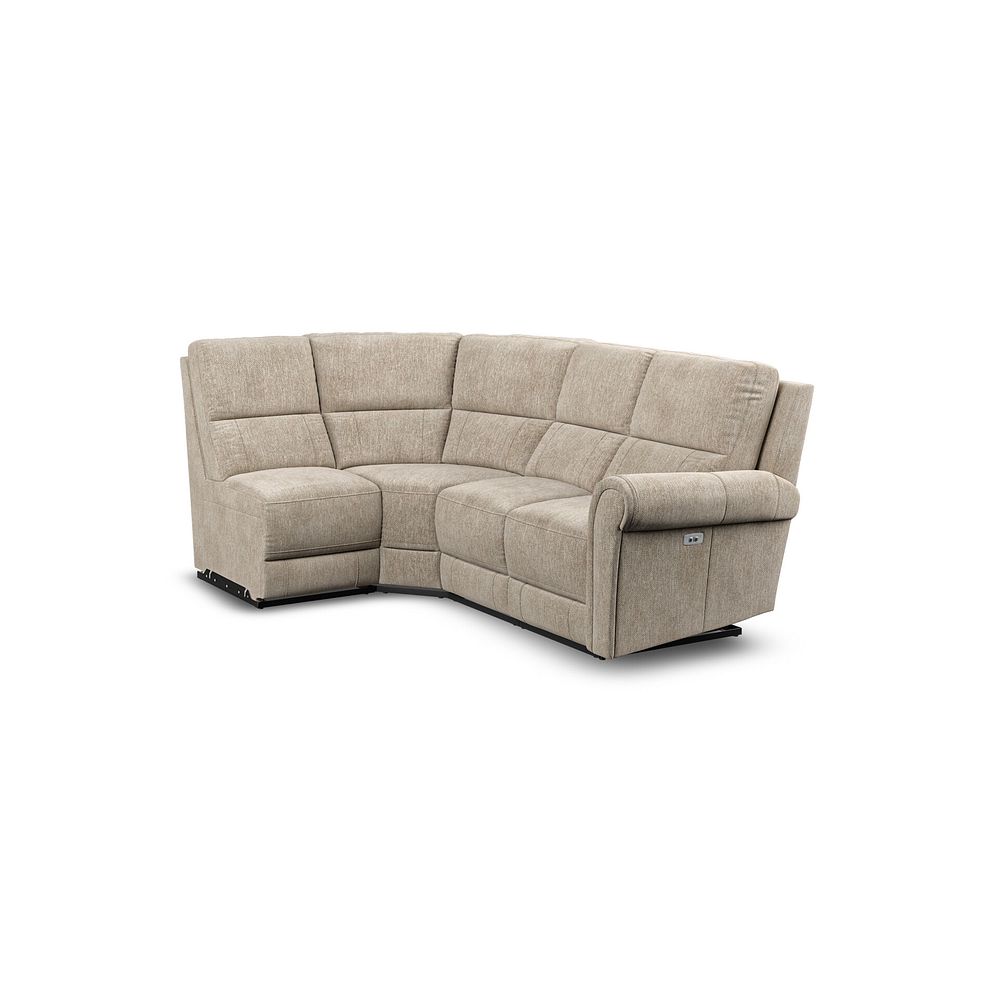 Colorado Electric Reclining Modular Group 5 in Jetta Beige Fabric 2