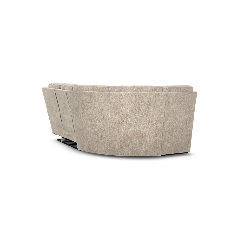 Colorado Electric Reclining Modular Group 5 in Jetta Beige Fabric 6