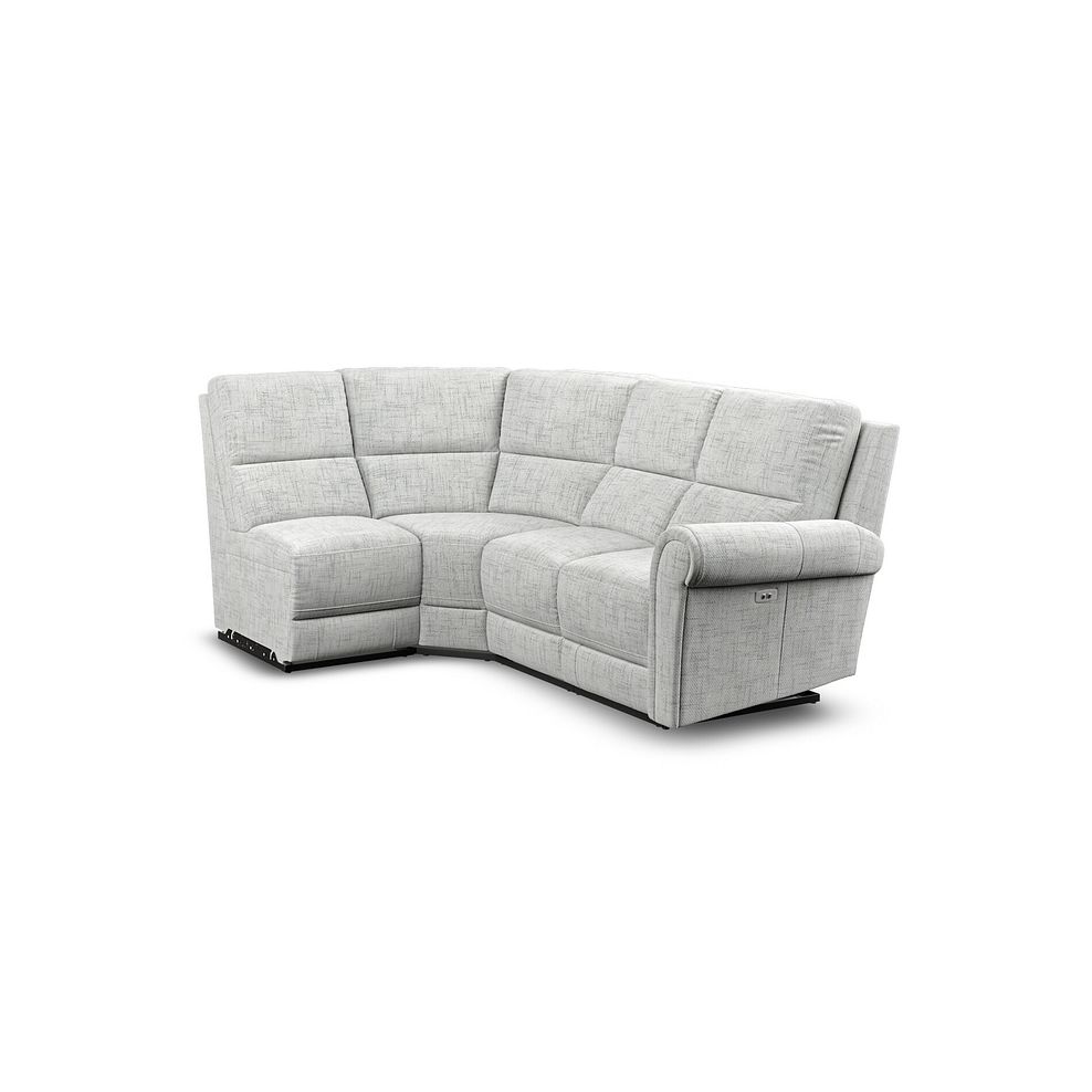 Colorado Electric Reclining Modular Group 5 in Keswick Dove Fabric 2