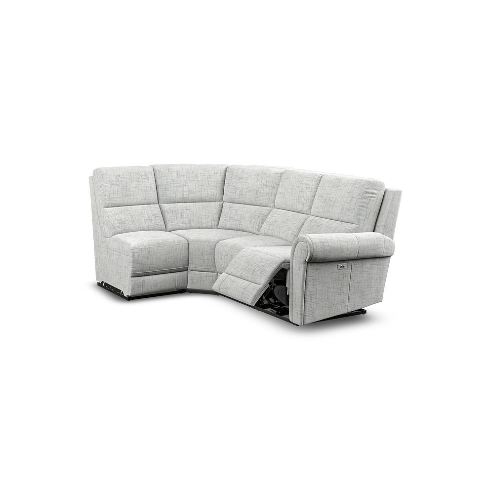 Colorado Electric Reclining Modular Group 5 in Keswick Dove Fabric 3