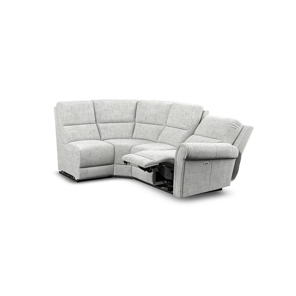 Colorado Electric Reclining Modular Group 5 in Keswick Dove Fabric 4