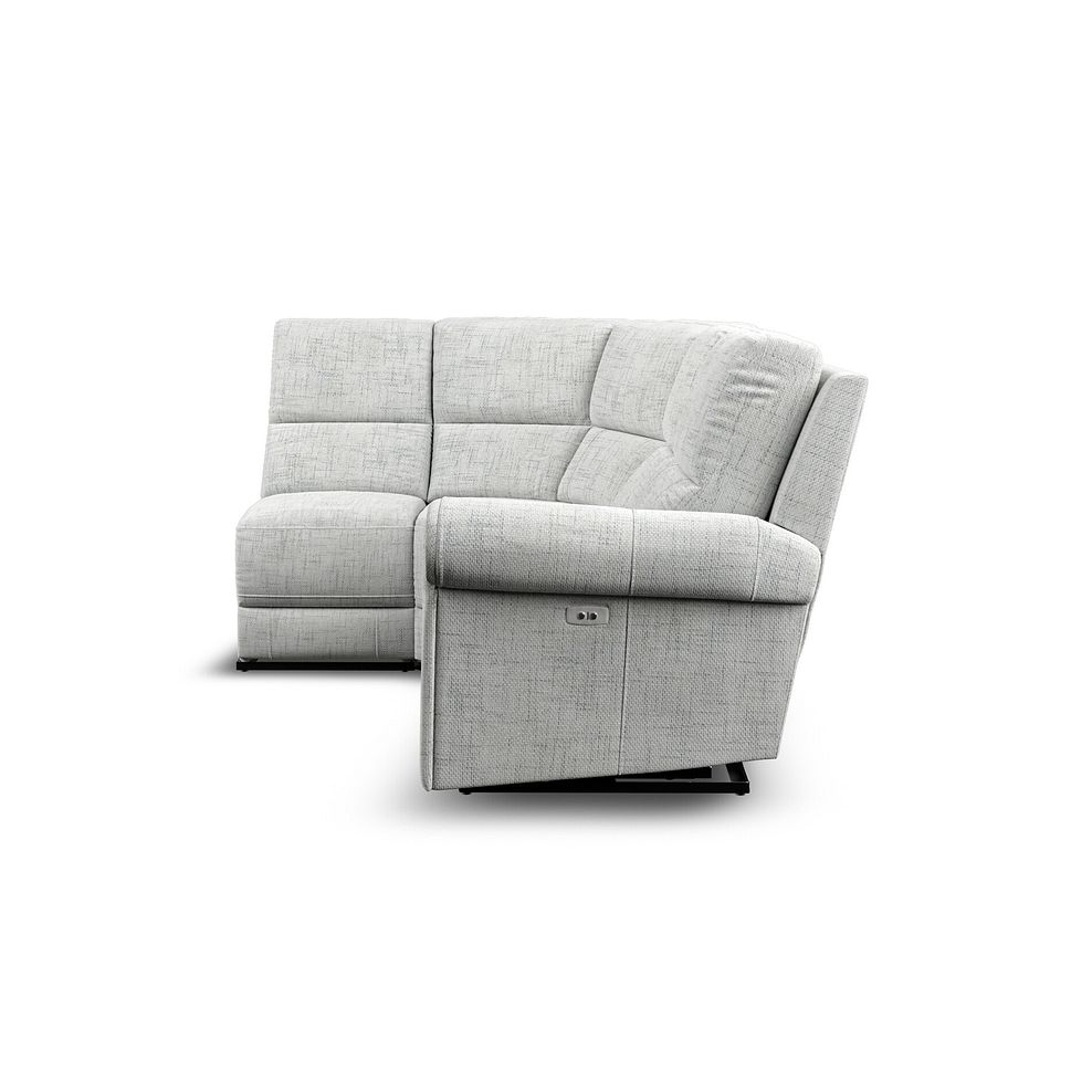 Colorado Electric Reclining Modular Group 5 in Keswick Dove Fabric 5