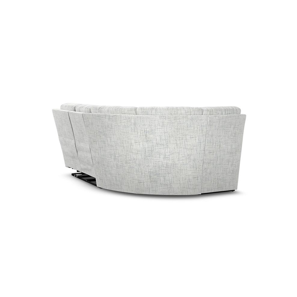 Colorado Electric Reclining Modular Group 5 in Keswick Dove Fabric 6