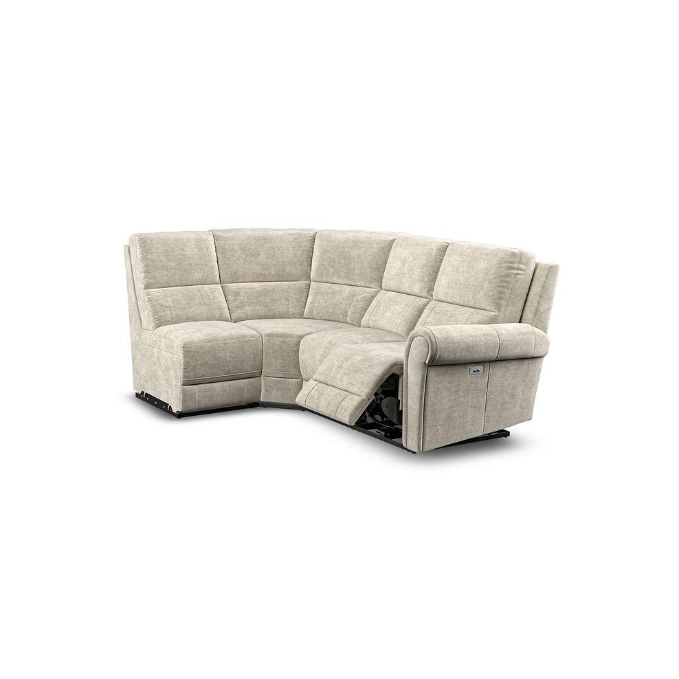 Colorado Electric Reclining Modular Group 5 in Plush Beige Fabric 3