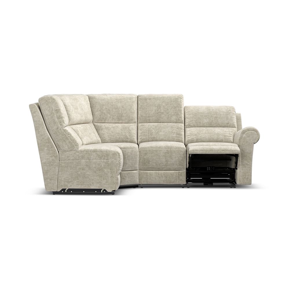Colorado Electric Reclining Modular Group 5 in Plush Beige Fabric 8