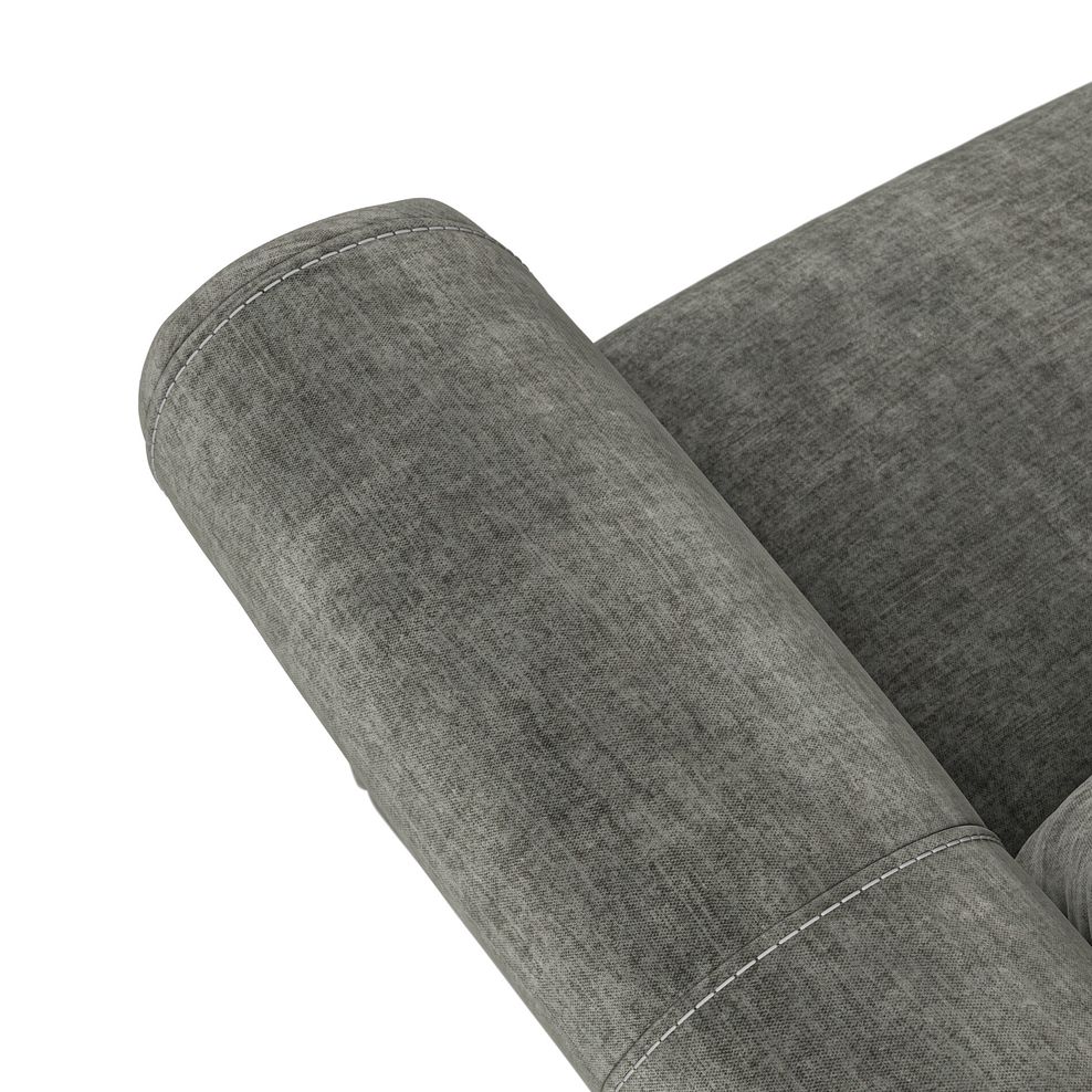 Colorado Electric Reclining Modular Group 5 in Plush Charcoal Fabric 11