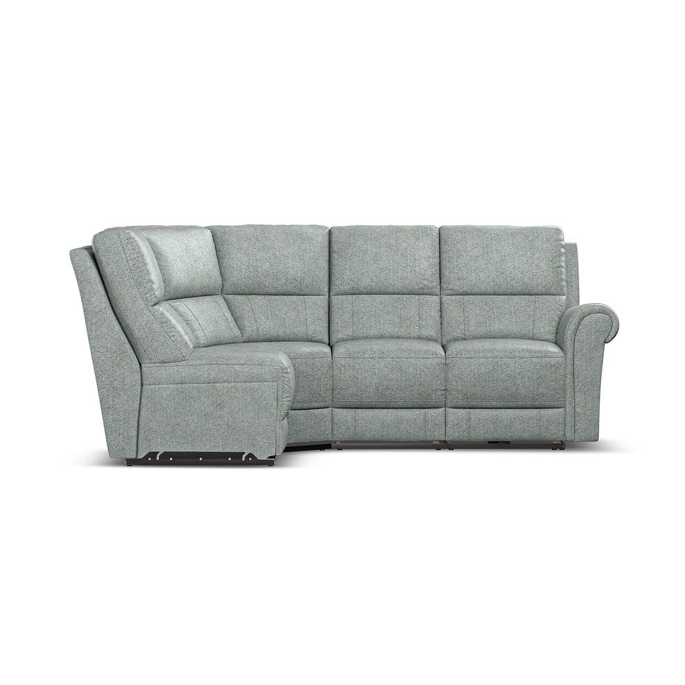 Colorado Electric Reclining Modular Group 5 in Santos Steel Fabric 7