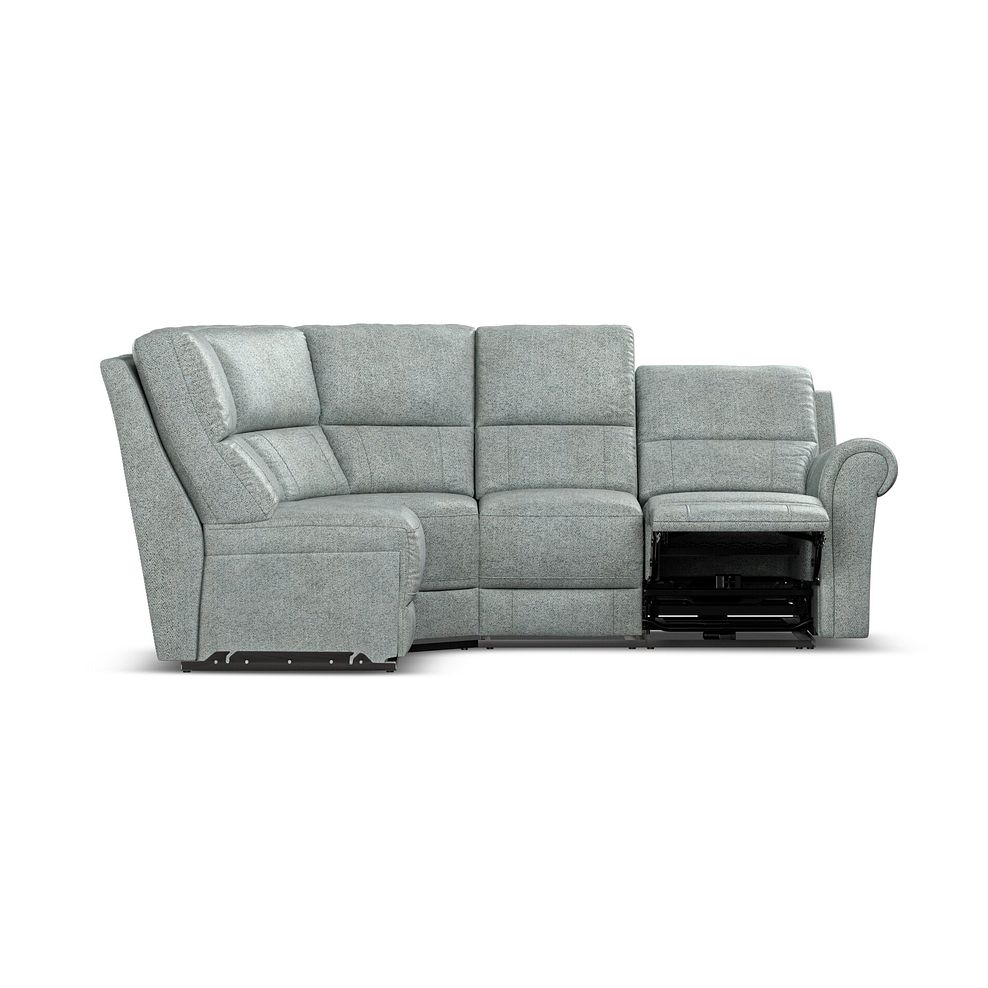 Colorado Electric Reclining Modular Group 5 in Santos Steel Fabric 8