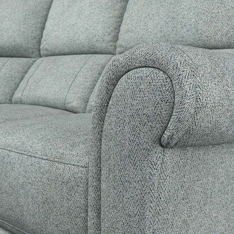 Colorado Electric Reclining Modular Group 5 in Santos Steel Fabric 10