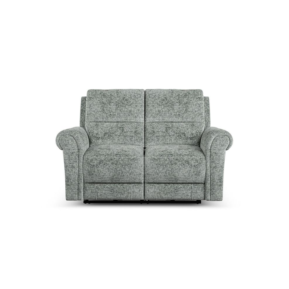 Colorado Electric Reclining Modular Group 8 in Hopsack Platinum Fabric 5