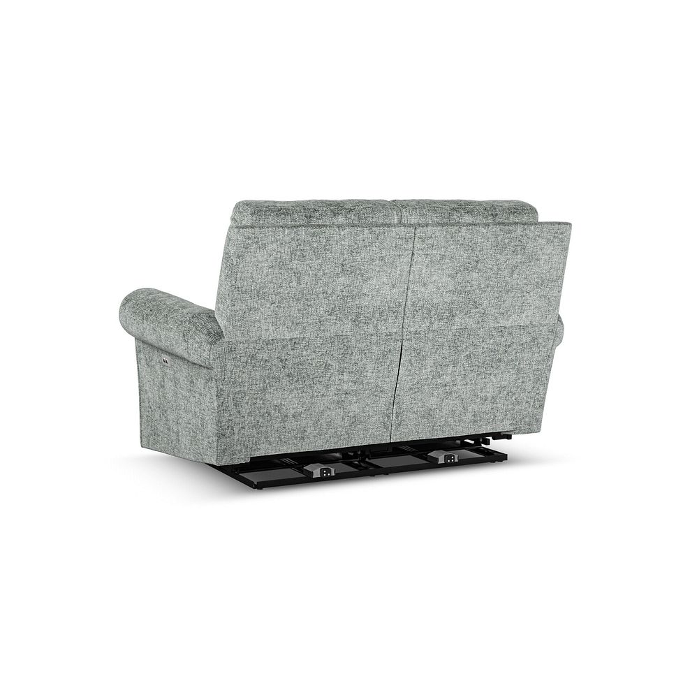 Colorado Electric Reclining Modular Group 8 in Hopsack Platinum Fabric 6