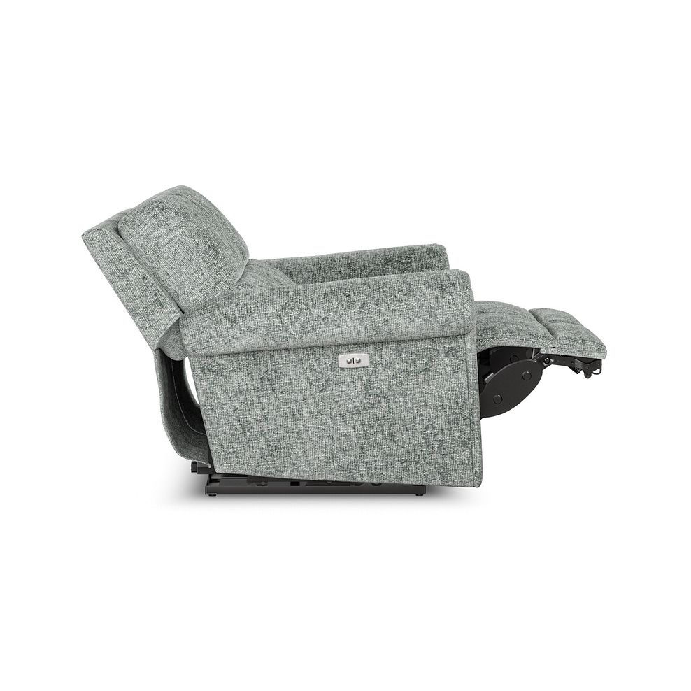 Colorado Electric Reclining Modular Group 8 in Hopsack Platinum Fabric 8