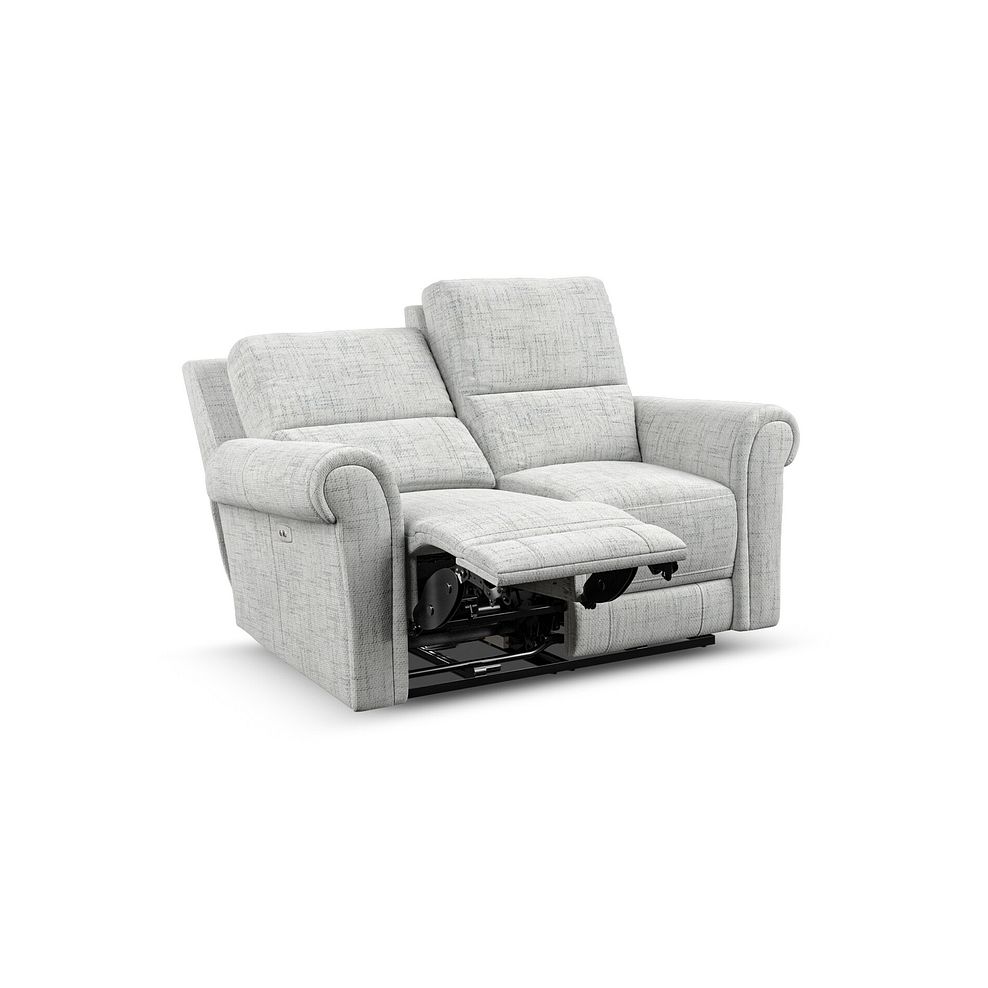 Colorado Electric Reclining Modular Group 8 in Keswick Dove  Fabric 4