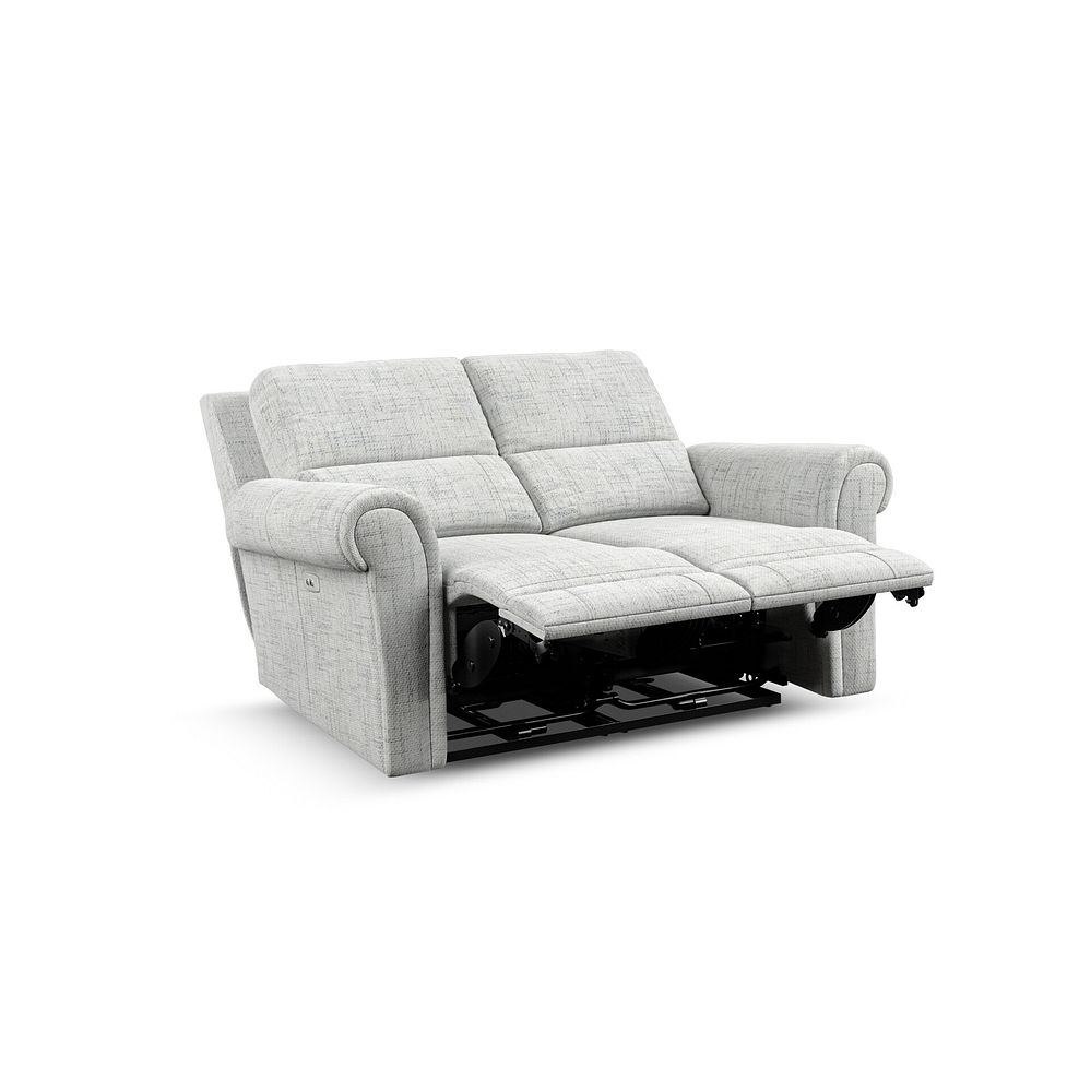 Colorado Electric Reclining Modular Group 8 in Keswick Dove  Fabric 5
