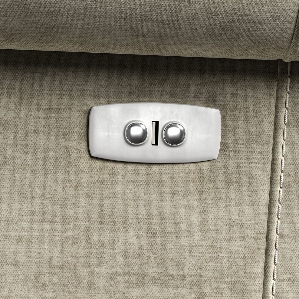 Colorado Electric Reclining Modular Group 8 in Plush Beige Fabric 13