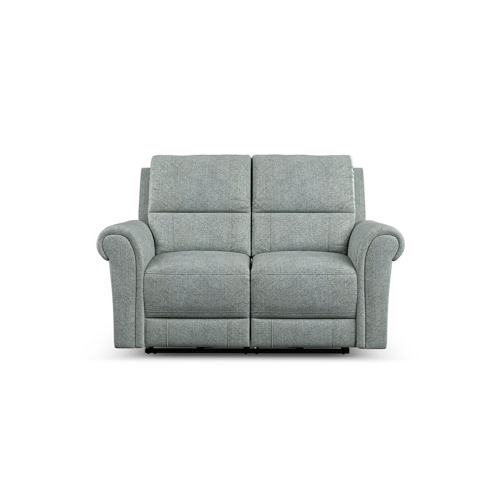 Colorado Electric Reclining Modular Group 8 in Santos Steel Fabric 6