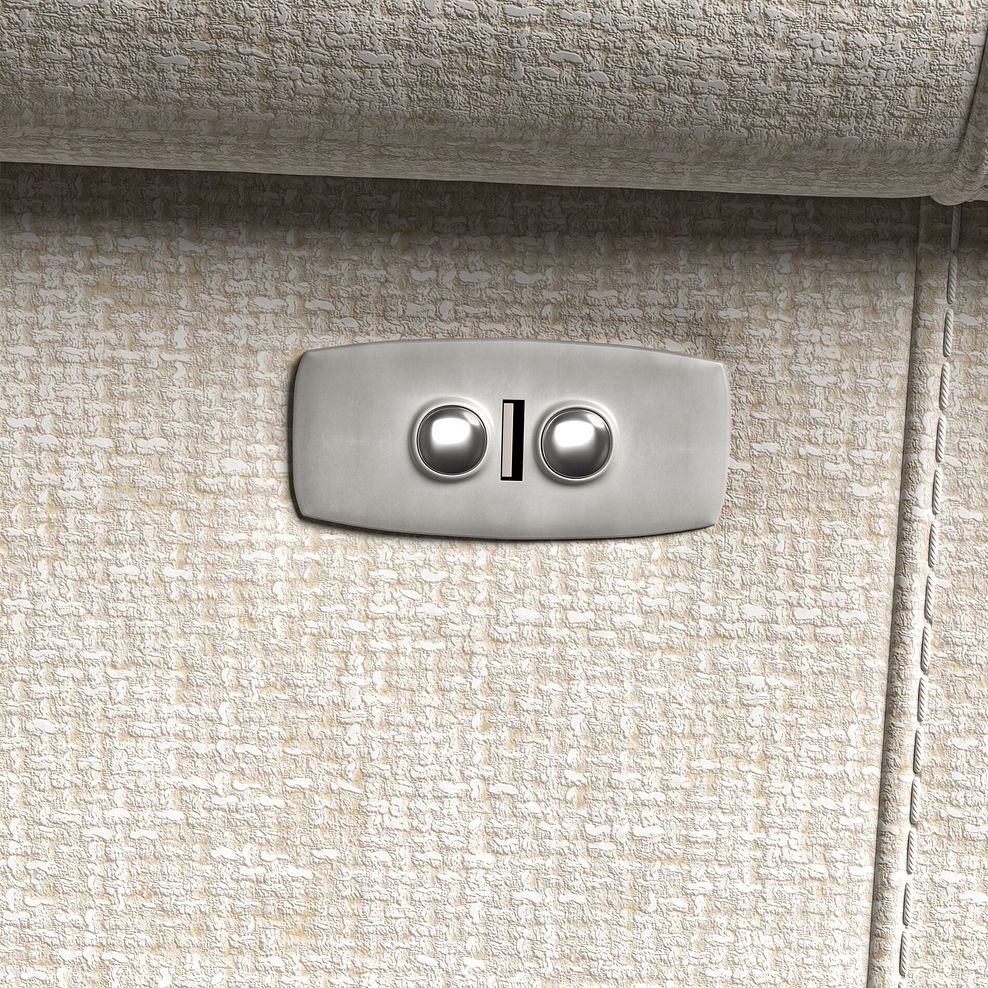 Colorado Electric Reclining Modular Group 9 in Hopsack Natural Fabric 11