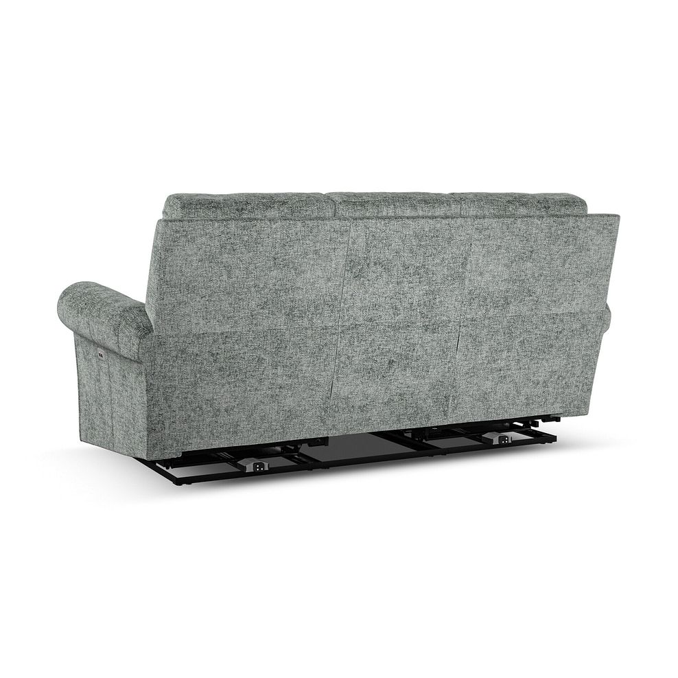 Colorado Electric Reclining Modular Group 9 in Hopsack Platinum Fabric 8