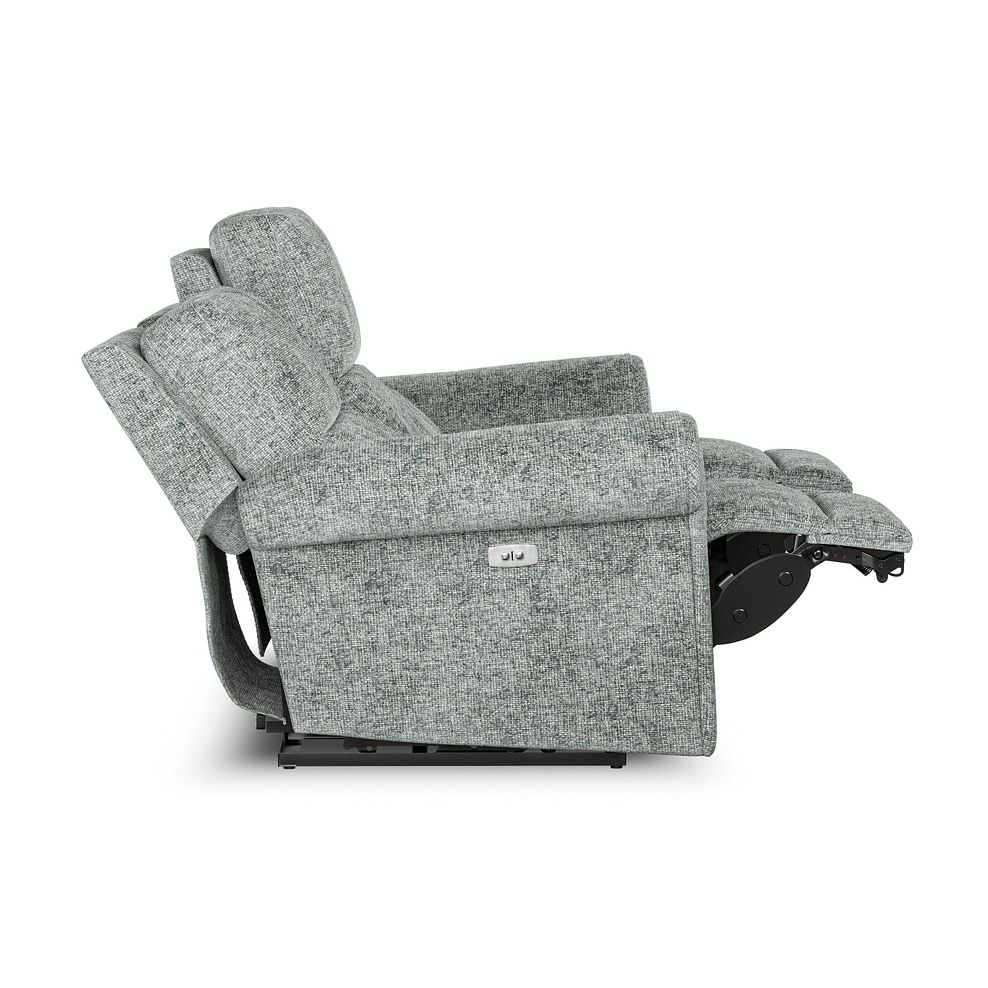 Colorado Electric Reclining Modular Group 9 in Hopsack Platinum Fabric 6
