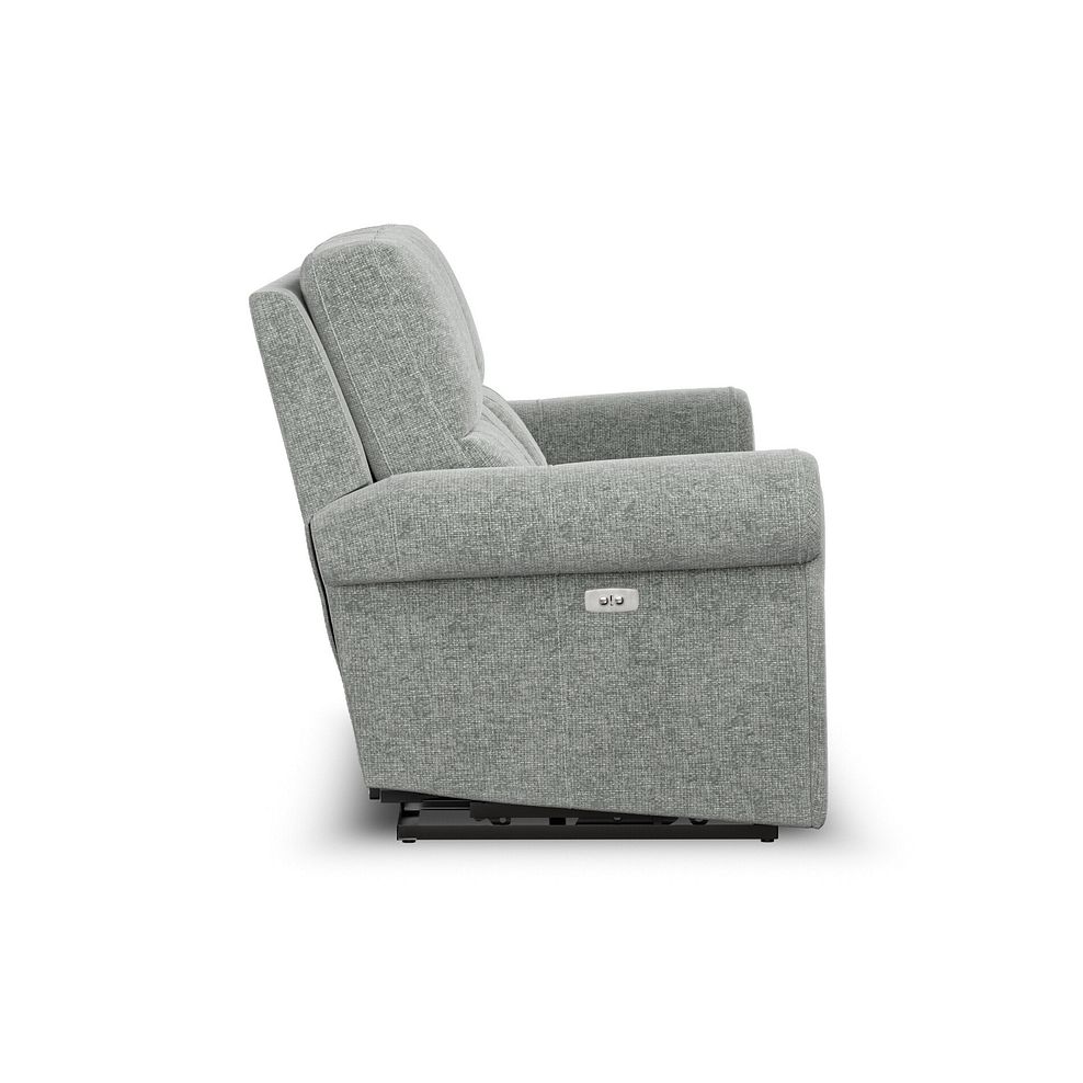 Colorado Electric Reclining Modular Group 9 in Hopsack Platinum Fabric 7