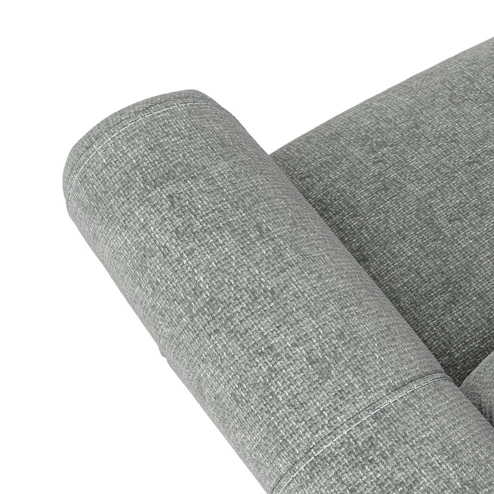 Colorado Electric Reclining Modular Group 9 in Hopsack Platinum Fabric 10