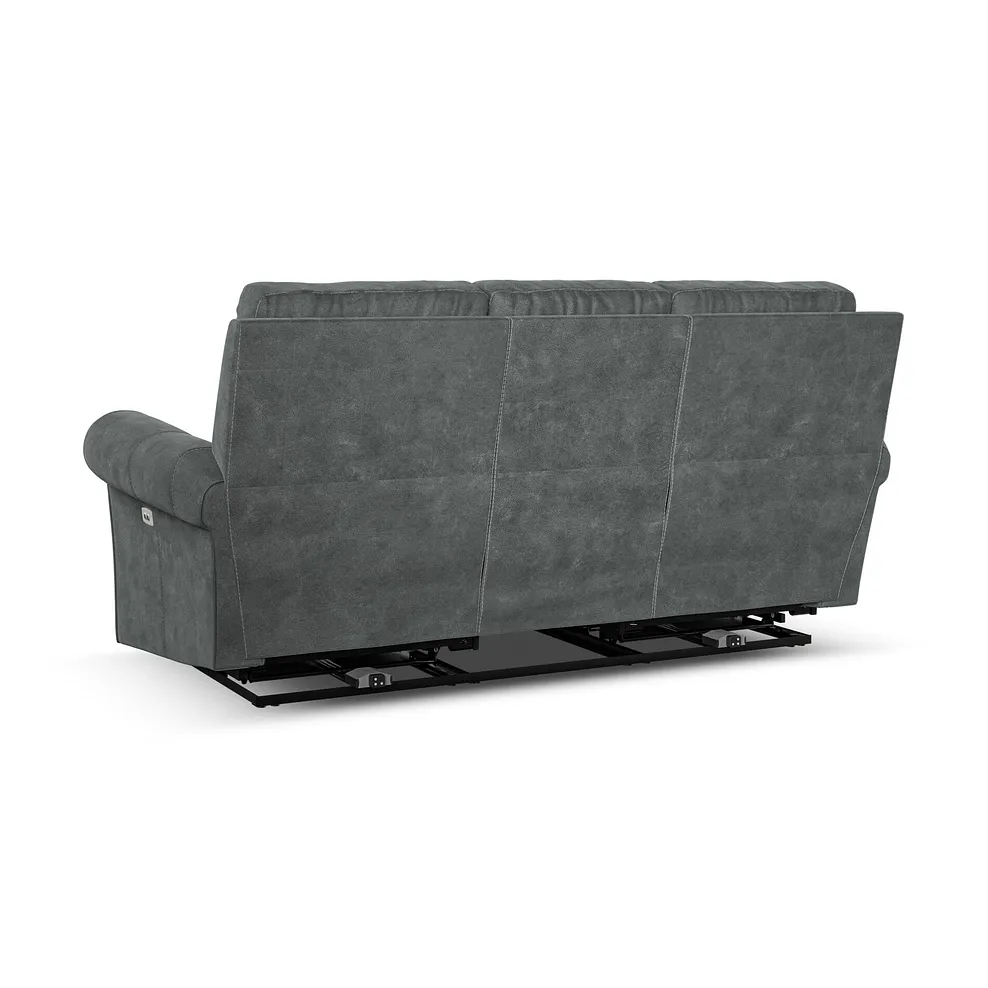 Colorado Electric Reclining Modular Group 9 in Miller Grey Fabric 8
