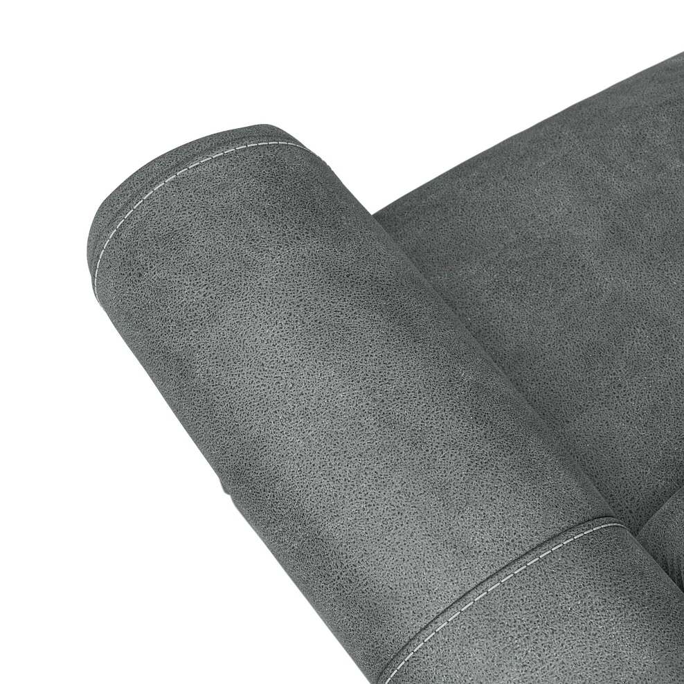 Colorado Electric Reclining Modular Group 9 in Miller Grey Fabric 11