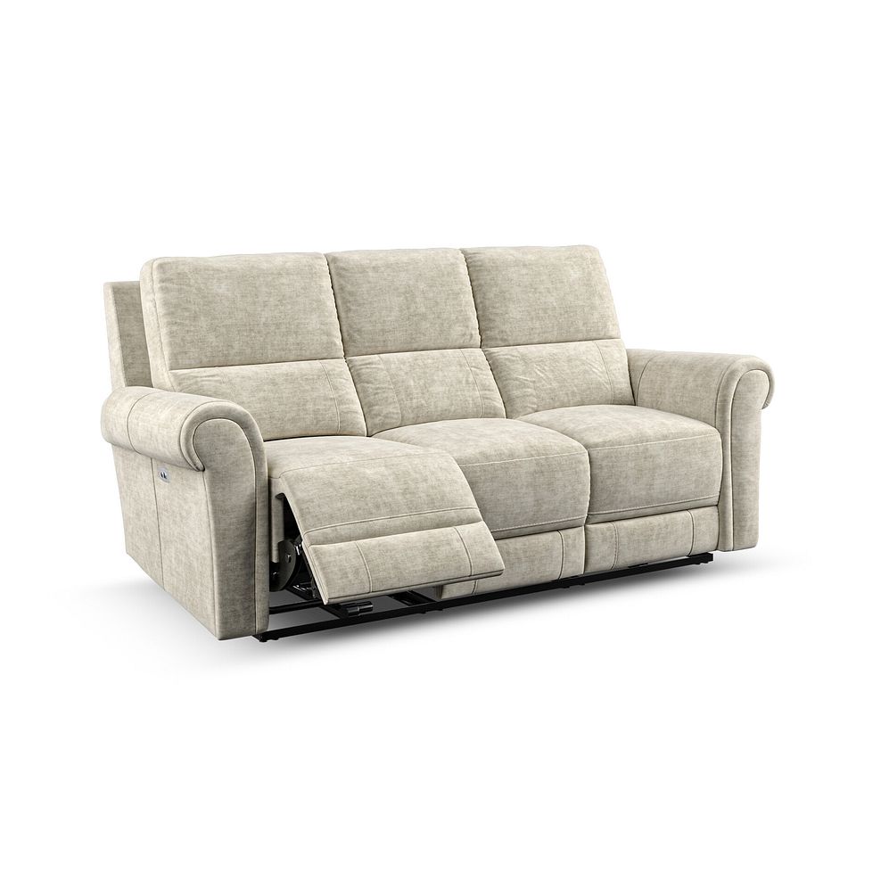 Colorado Electric Reclining Modular Group 9 in Plush Beige Fabric 2