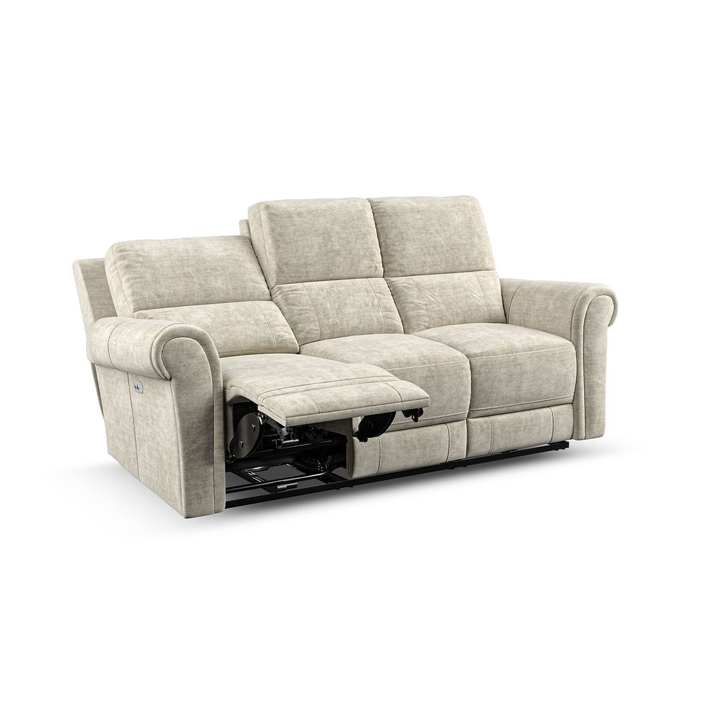 Colorado Electric Reclining Modular Group 9 in Plush Beige Fabric 3