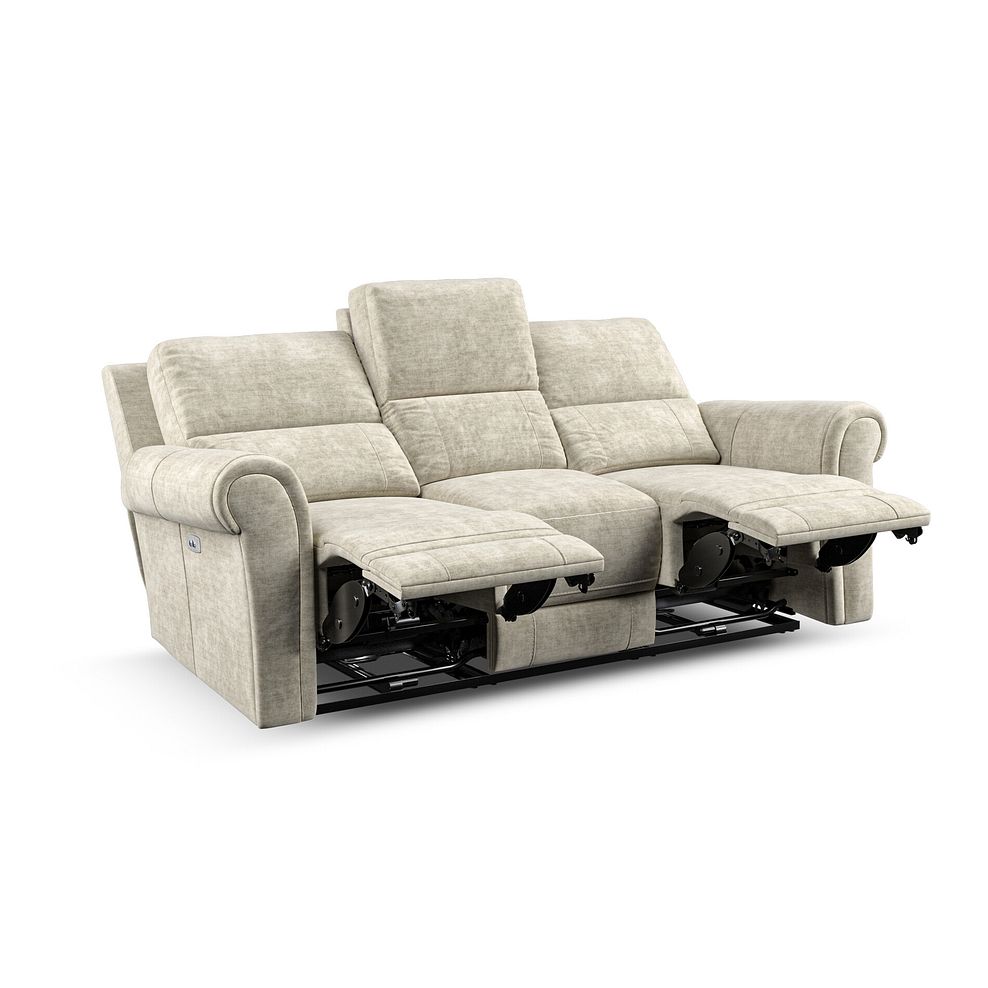 Colorado Electric Reclining Modular Group 9 in Plush Beige Fabric 4