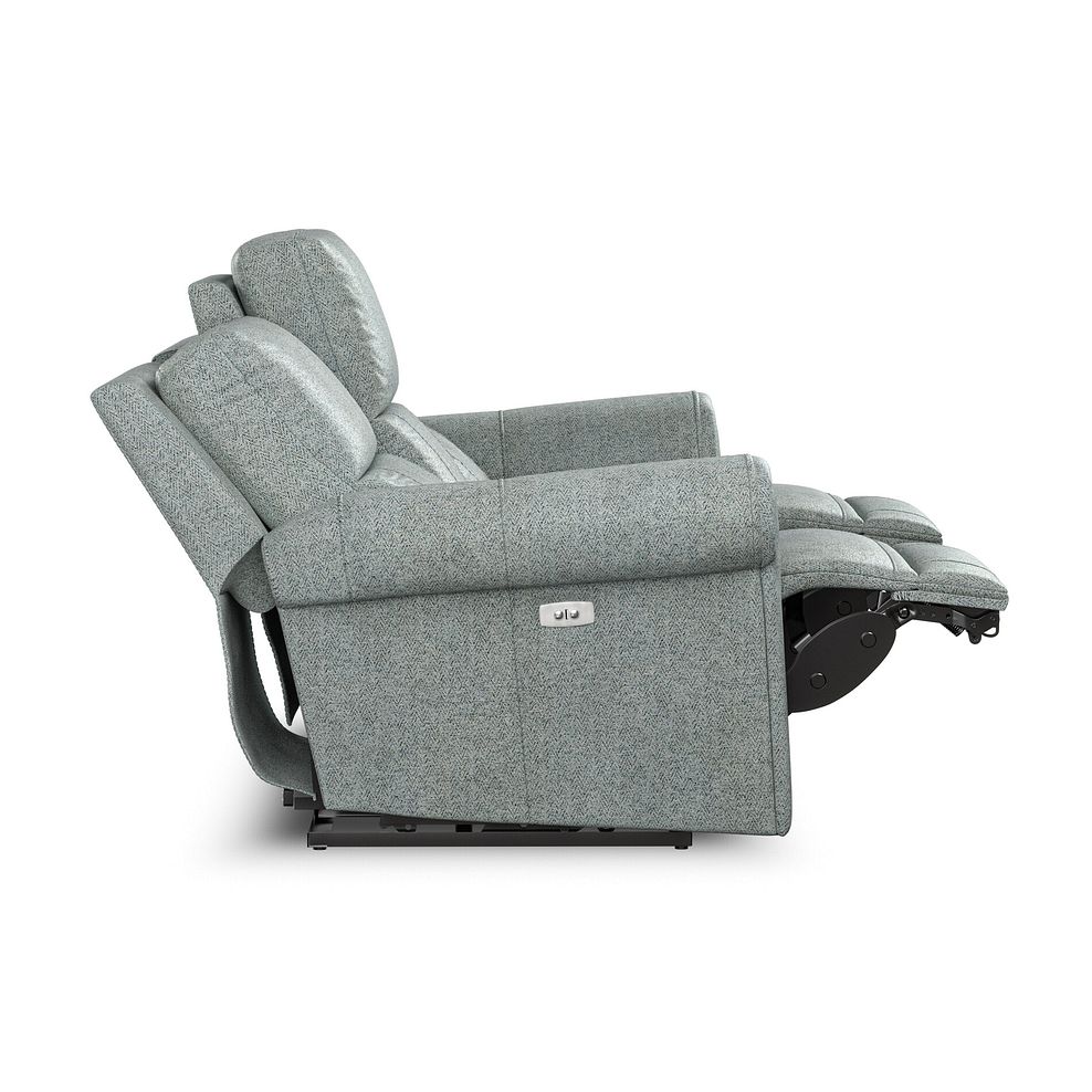 Colorado Electric Reclining Modular Group 9 in Santos Steel Fabric 6