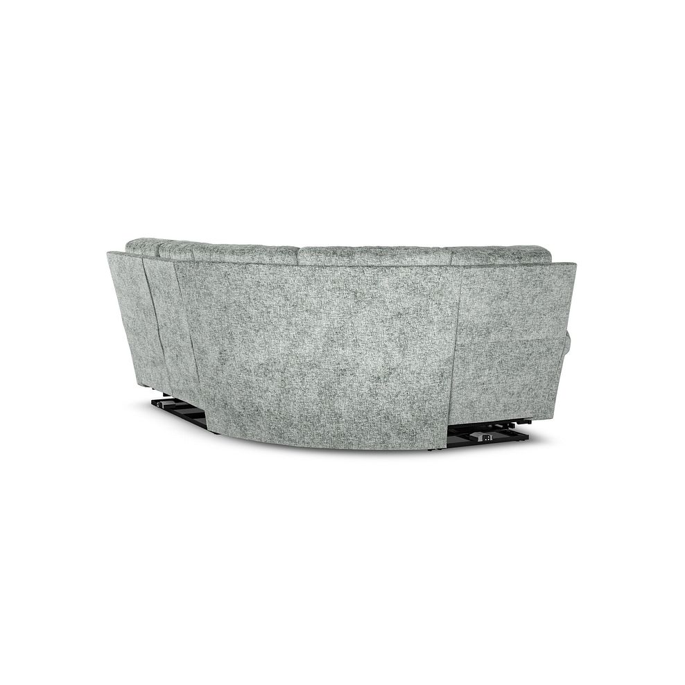 Colorado Electric Reclining Right Hand Modular Group 2 in Hopsack Platinum Fabric 6