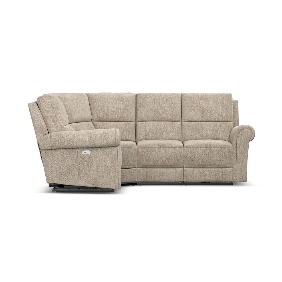 Colorado Electric Reclining Right Hand Modular Group 2 in Jetta Beige Fabric 8