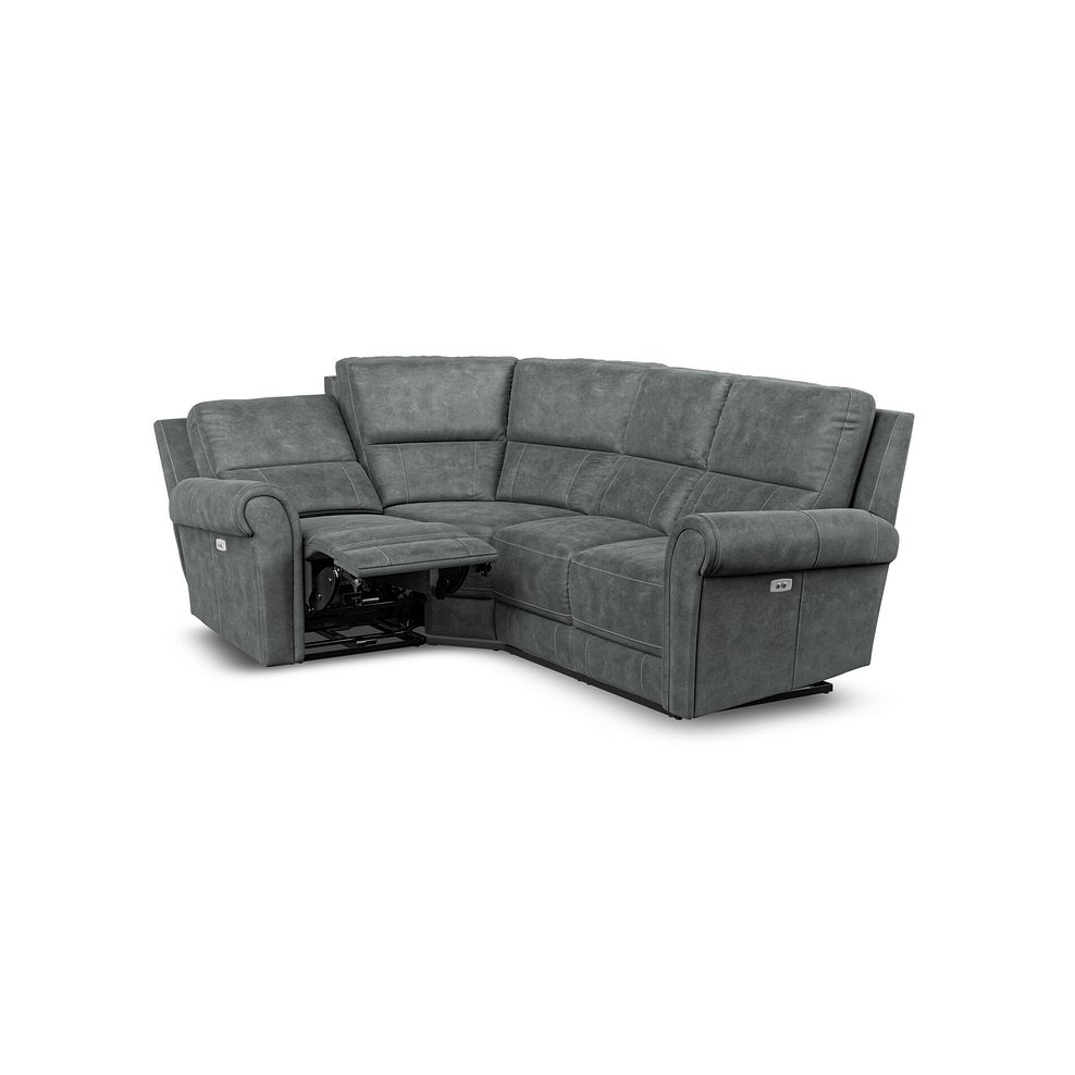 Colorado Electric Reclining Right Hand Modular Group 2 in Miller Grey Fabric 4