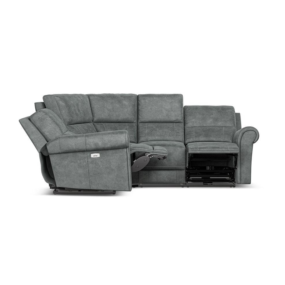 Colorado Electric Reclining Right Hand Modular Group 2 in Miller Grey Fabric 9