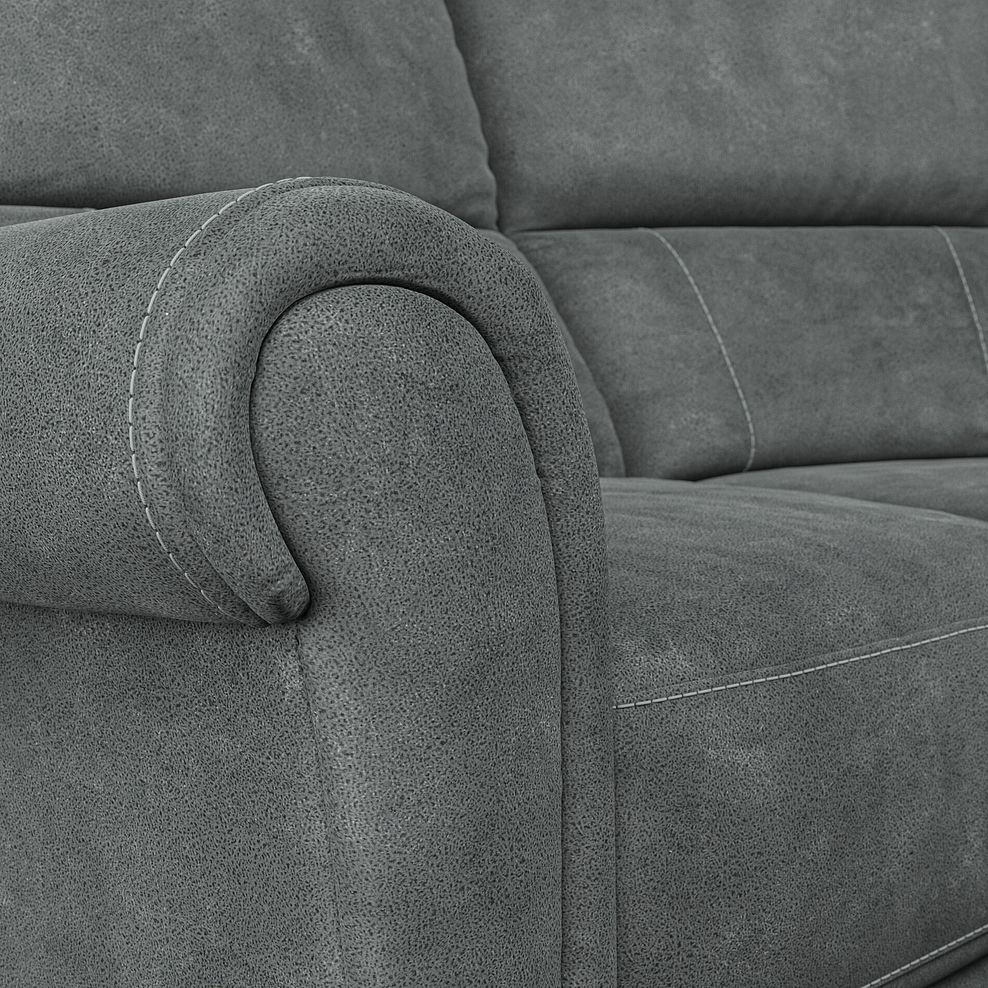 Colorado Electric Reclining Right Hand Modular Group 2 in Miller Grey Fabric 11