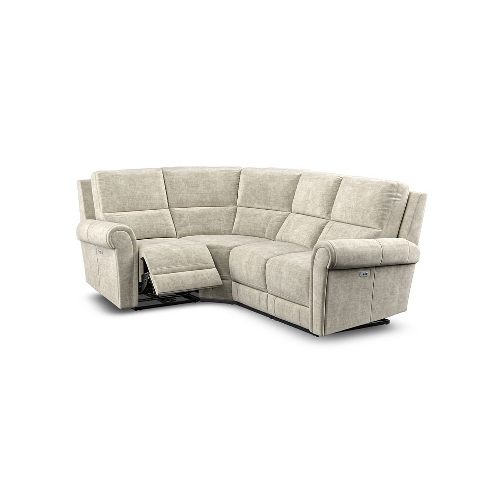 Colorado Electric Reclining Right Hand Modular Group 2 in Plush Beige Fabric 2