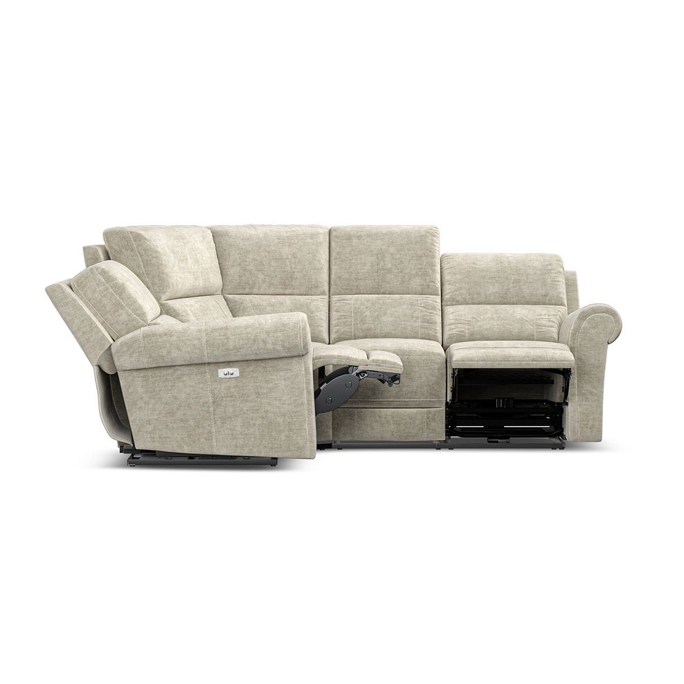 Colorado Electric Reclining Right Hand Modular Group 2 in Plush Beige Fabric 8