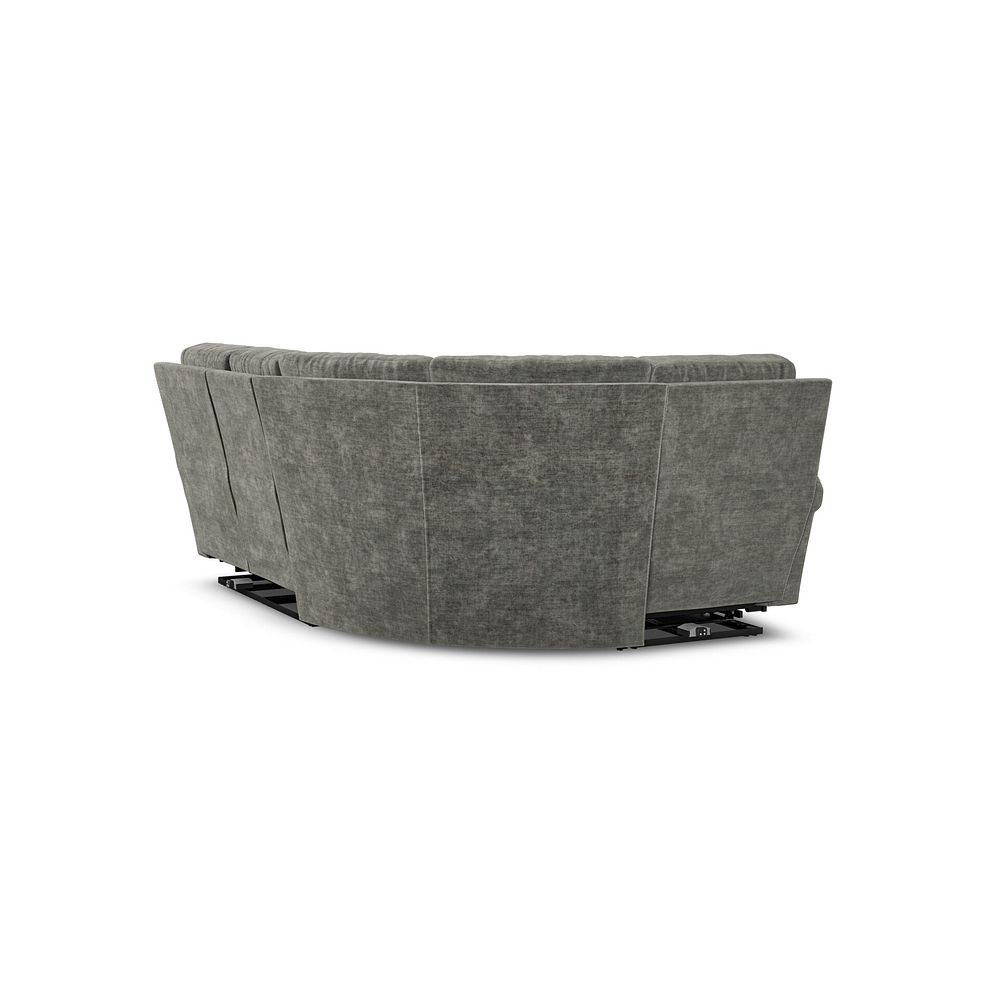 Colorado Electric Reclining Right Hand Modular Group 2 in Plush Charcoal Fabric 6