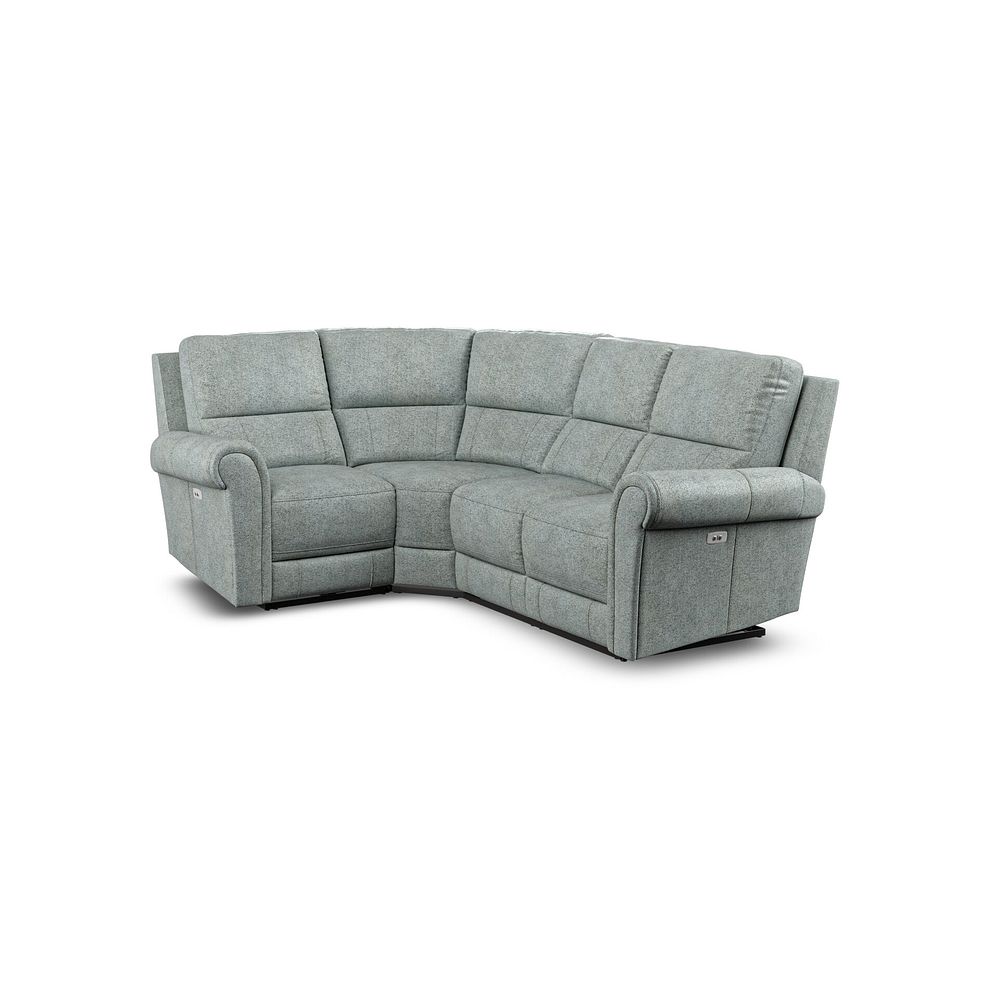 Colorado Electric Reclining Right Hand Modular Group 2 in Santos Steel Fabric 2