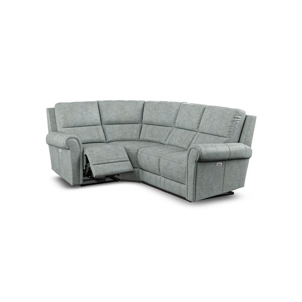 Colorado Electric Reclining Right Hand Modular Group 2 in Santos Steel Fabric 3