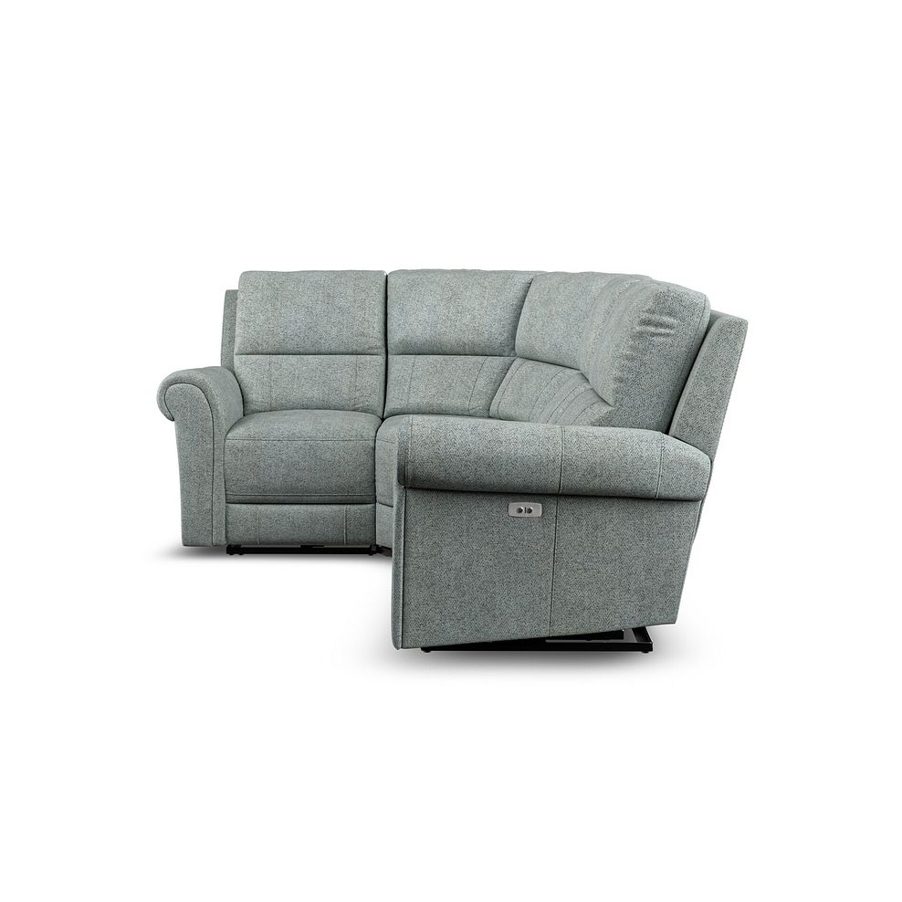 Colorado Electric Reclining Right Hand Modular Group 2 in Santos Steel Fabric 6