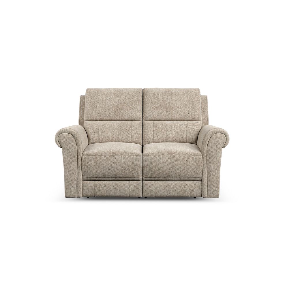 Colorado 2 Seater Sofa in Jetta Beige Fabric 2