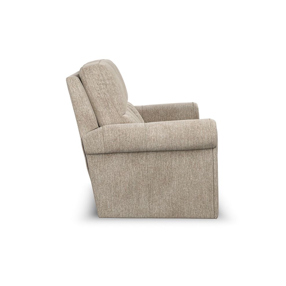 Colorado 3 Seater Sofa in Jetta Beige Fabric 3