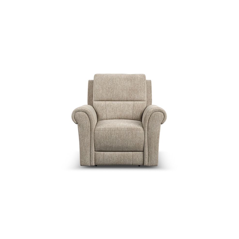 Colorado Armchair in Jetta Beige Fabric 2