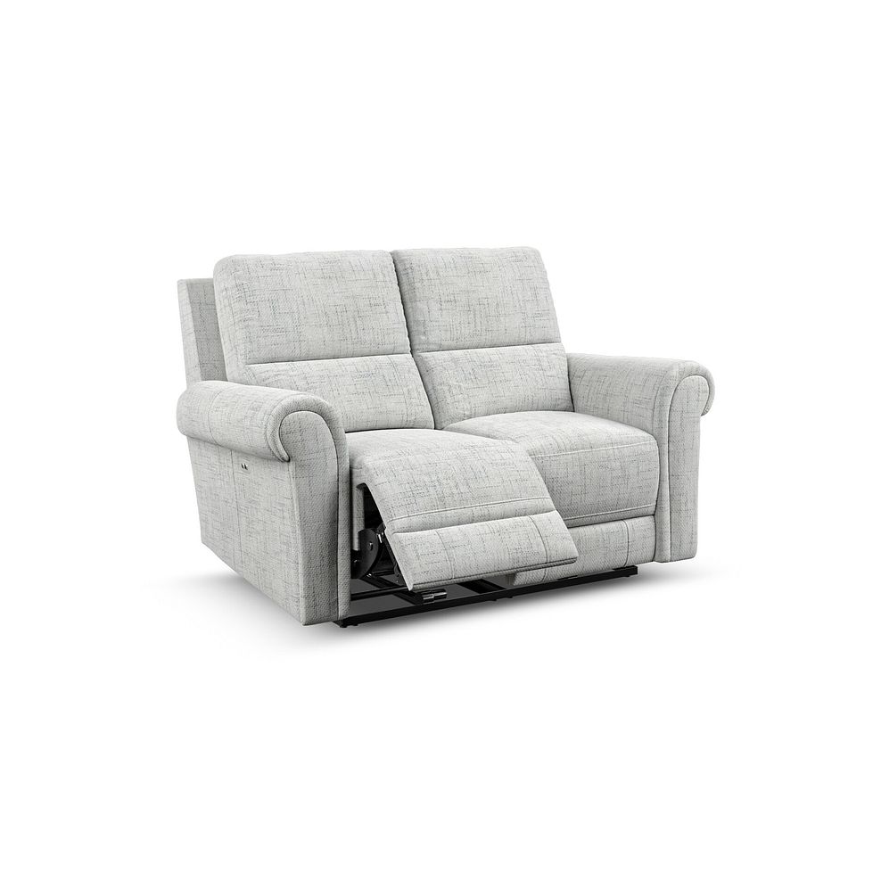 Colorado 2 Seater Electric Recliner in Keswick Dove Fabric 2