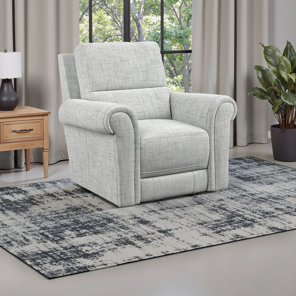 Colorado Armchair in Keswick Dove Fabric 1