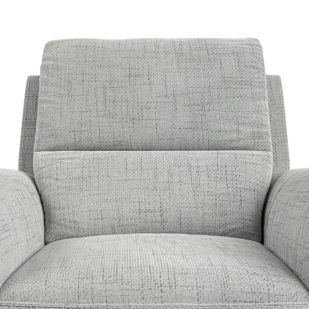 Colorado Electric Recliner Armchair in Keswick Dove Fabric 8
