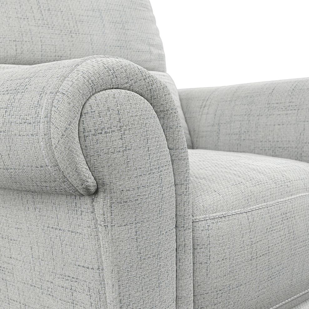 Colorado Electric Recliner Armchair in Keswick Dove Fabric 9