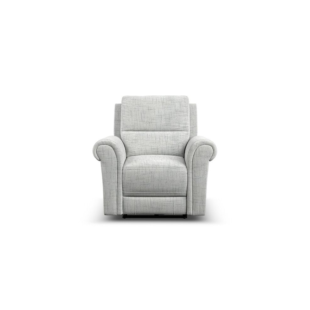 Colorado Electric Recliner Armchair in Keswick Dove Fabric 4